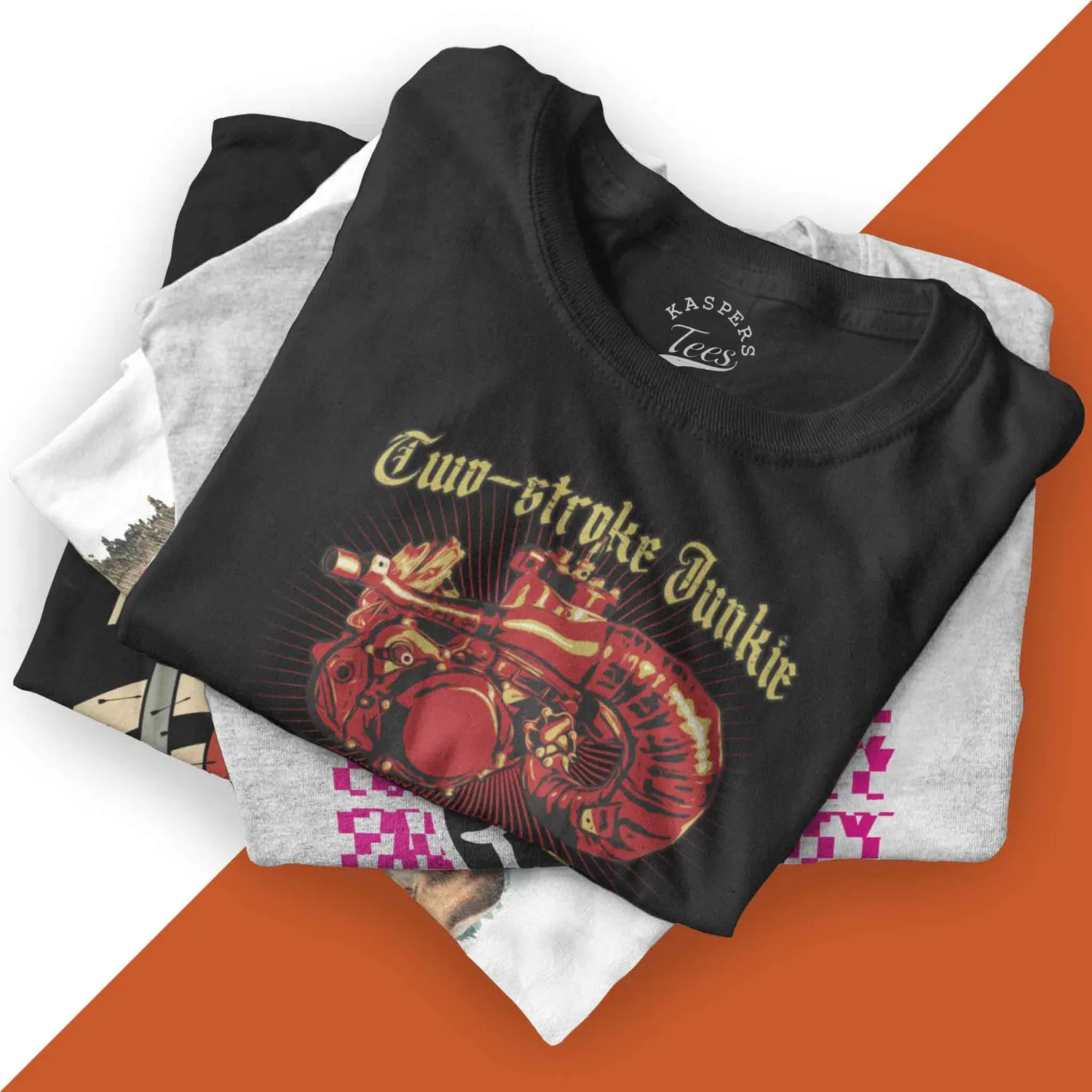 A collection of our best selling t-shirts