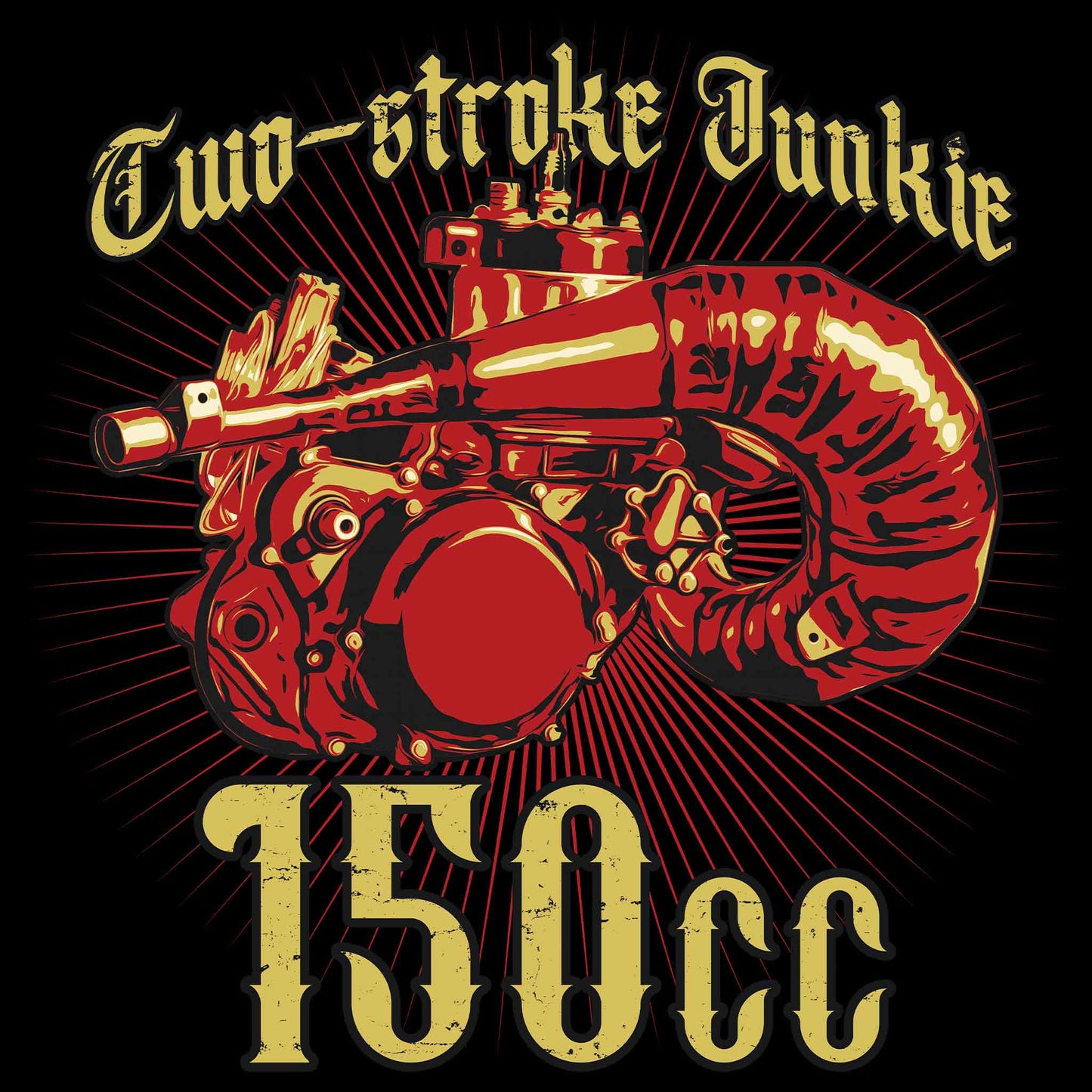 Two-Stroke Junkie 150cc T-Shirt