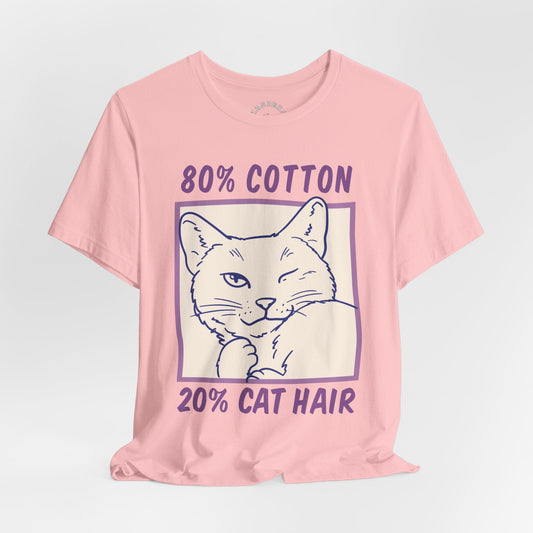 80% Cotton 20% Cat Hair T-Shirt