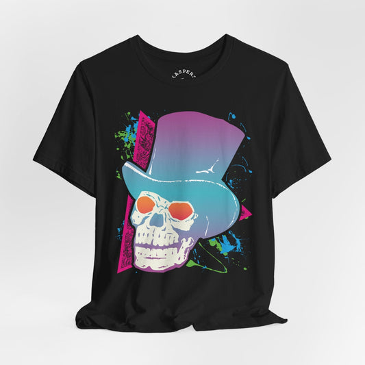 Skull With Top Hat T-Shirt