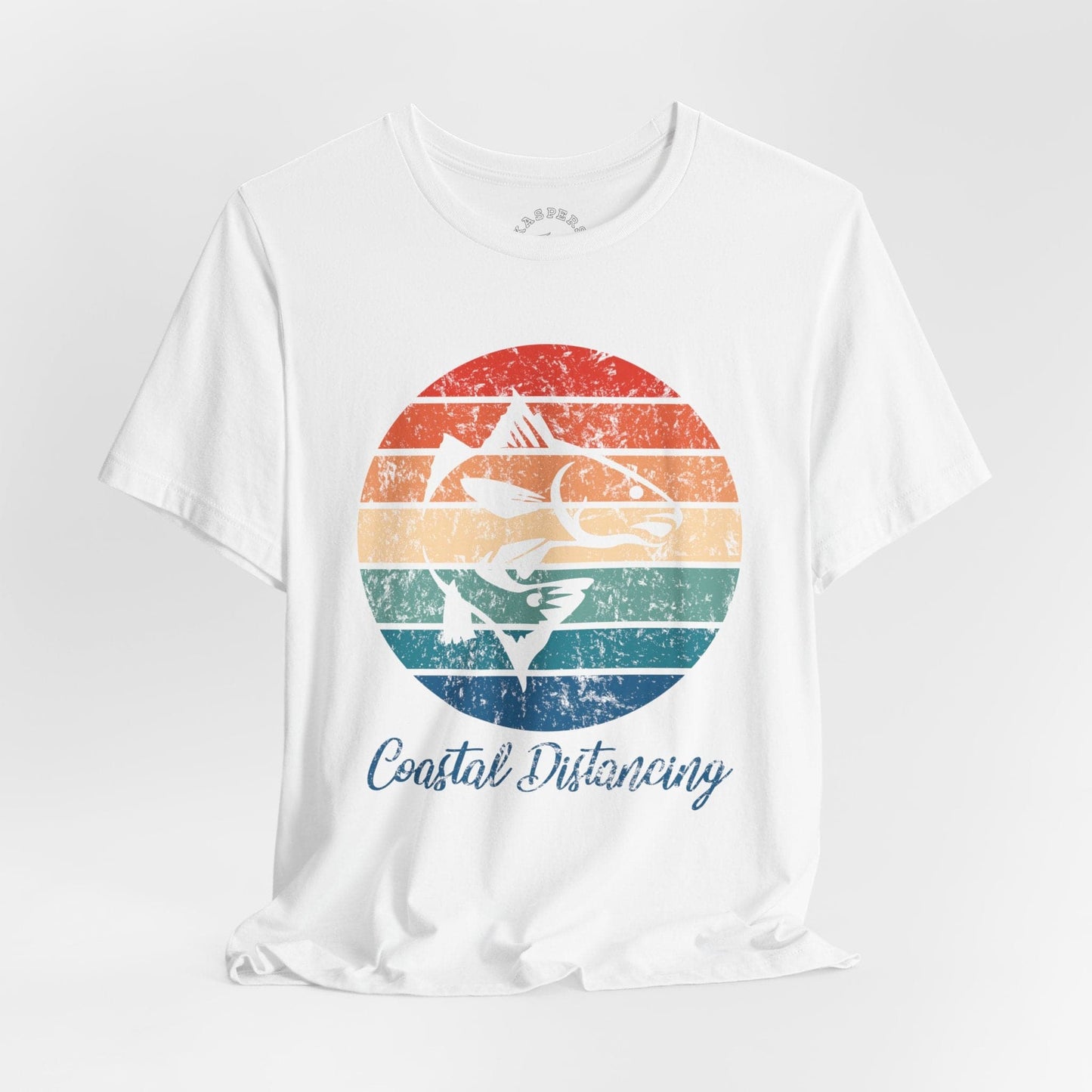 Coastal Distancing Redfish T-Shirt