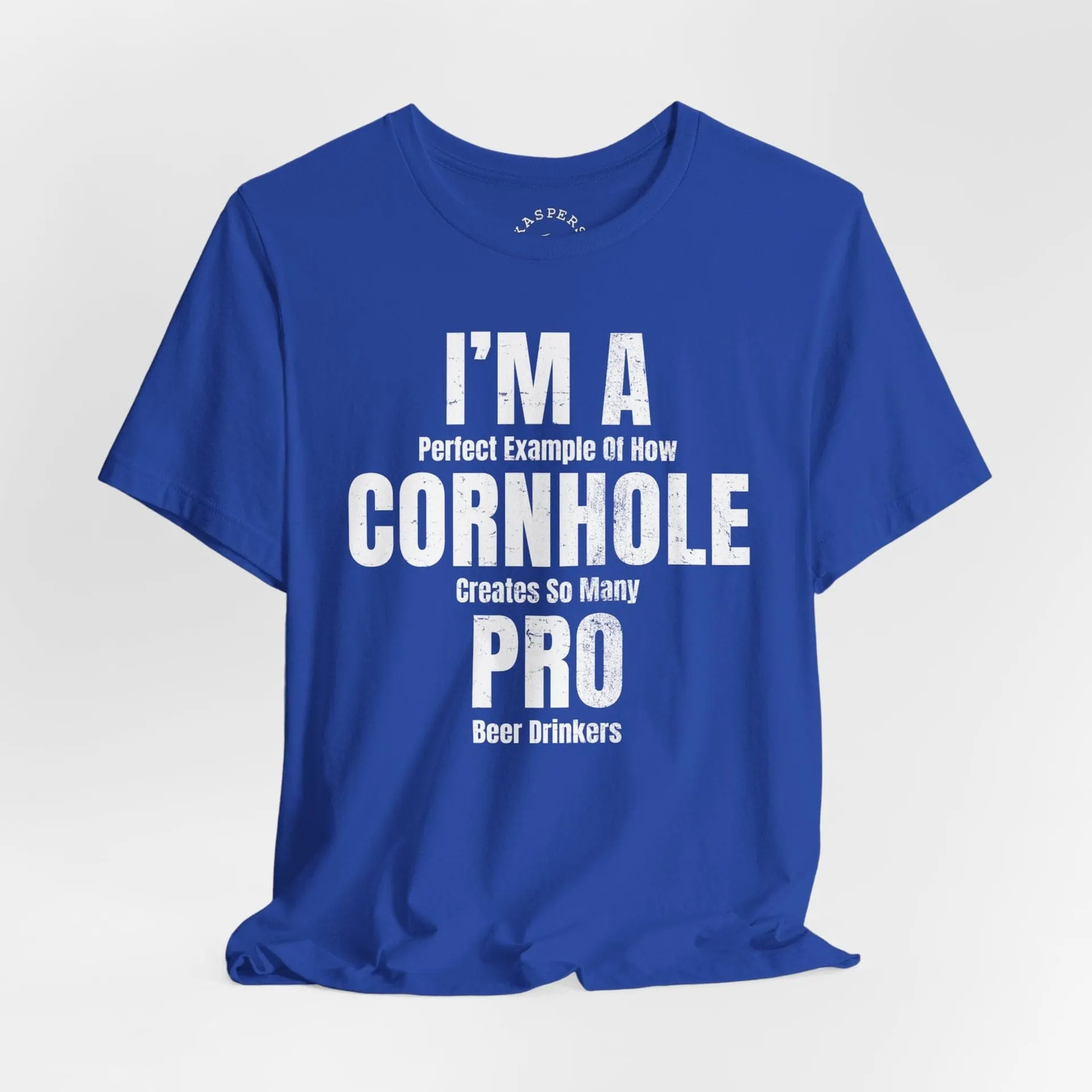 I'm A Perfect Example Of How Cornhole Creates Pro Beer Drinkers T-Shirt