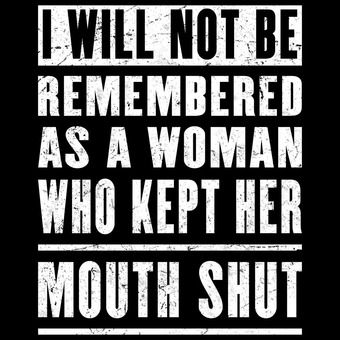 Loud Mouth Woman T-Shirt