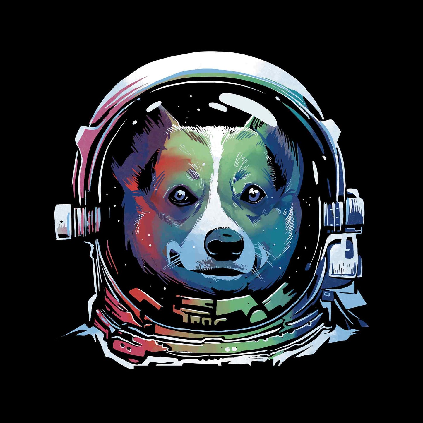 Cosmic Astronaut Corgi T-Shirt