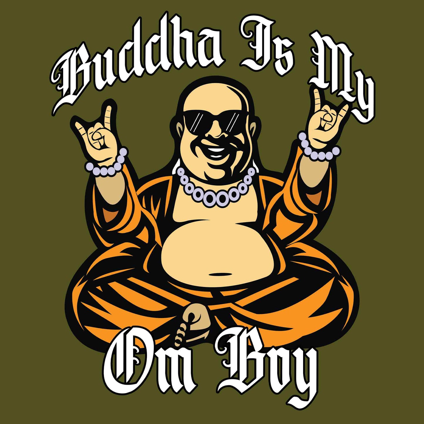 Buddha Is My Om Boy T-Shirt