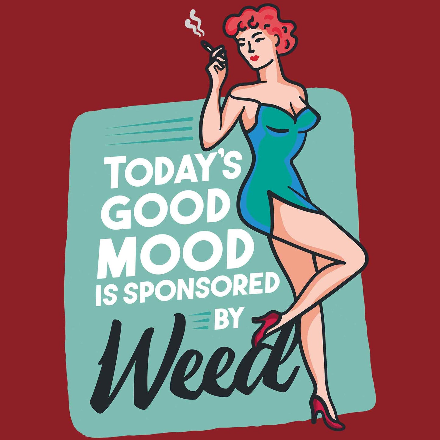 Sponsored By Weed T-Shirt