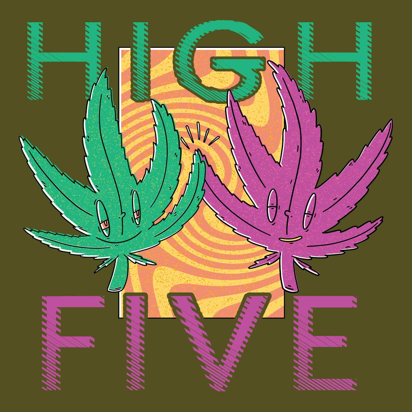 Cannabis High Five T-Shirt