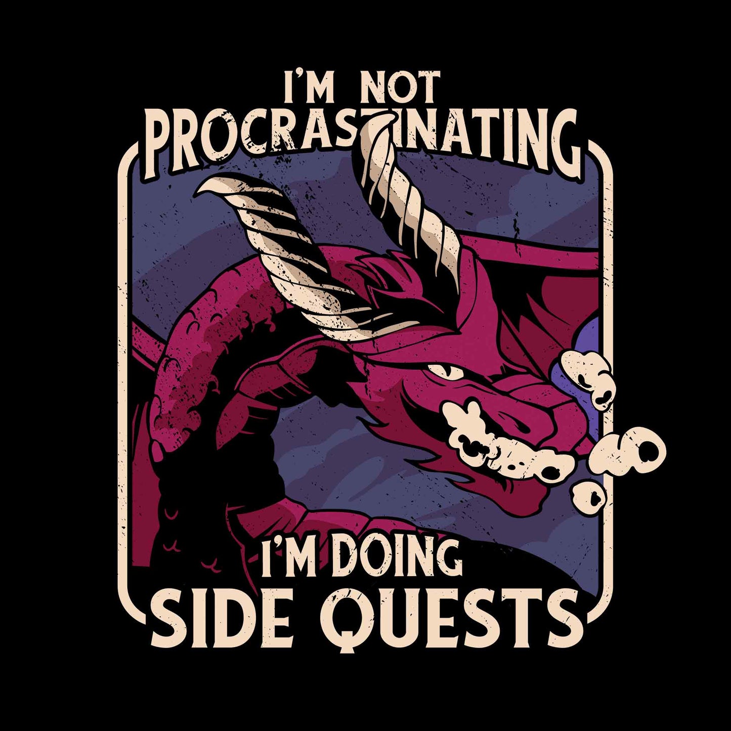 I'm Not Procrastinating, I'm Doing Side Quest T-Shirt