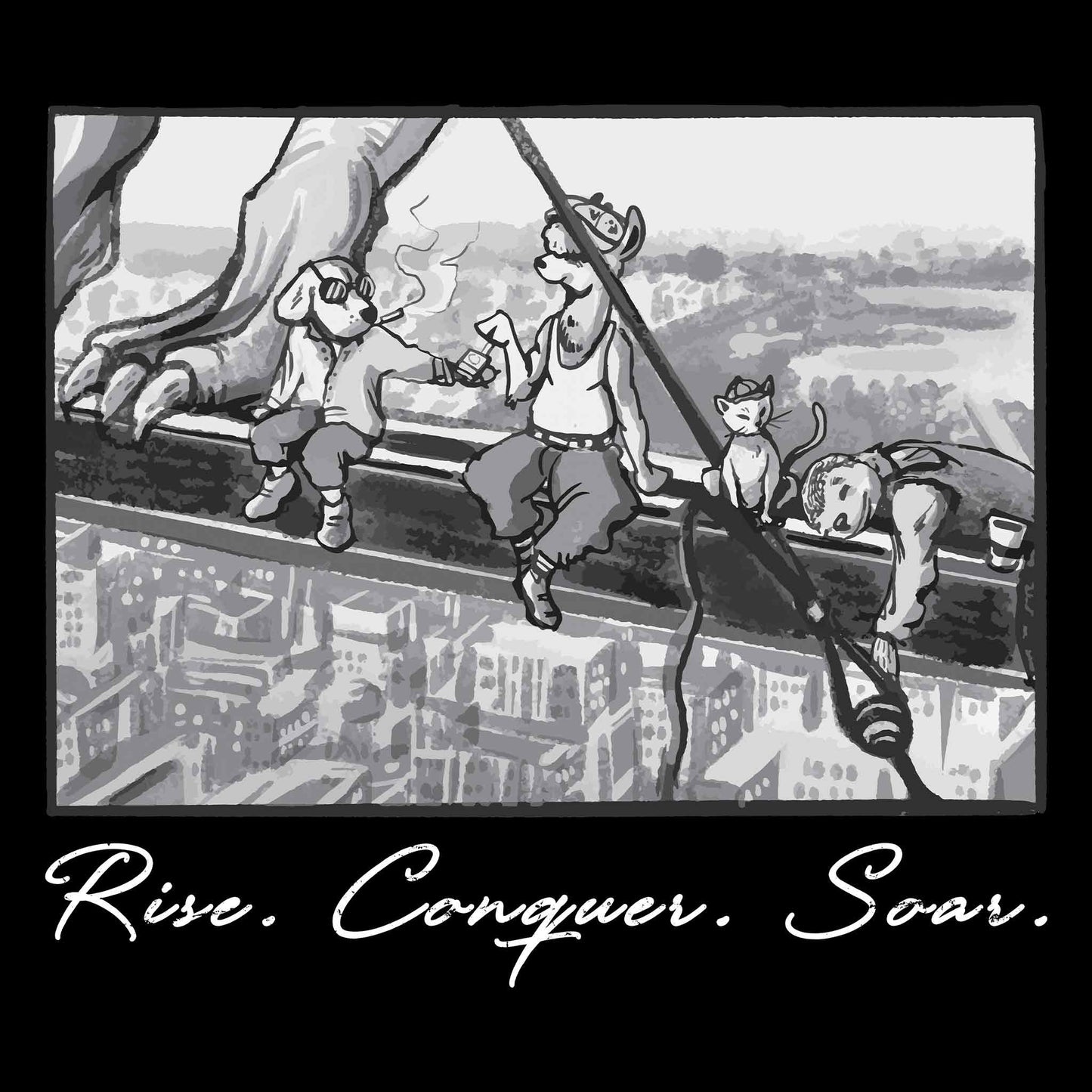 Rise. Conquer. Soar. T-Shirt