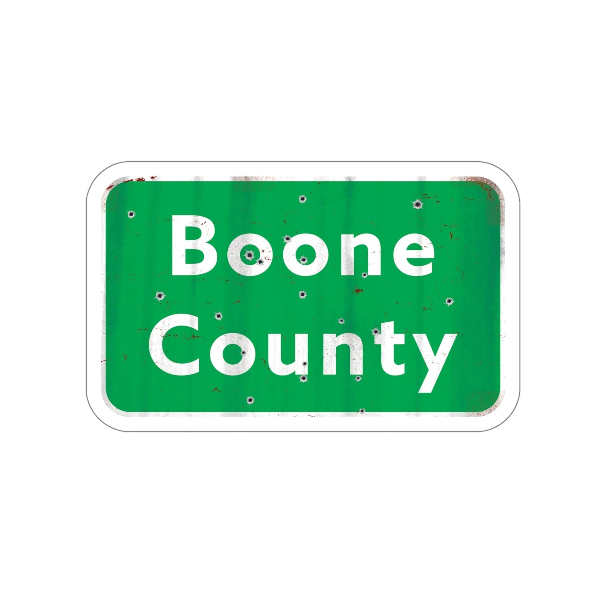 Boone County - 5" Sticker in the color: - Kaspers Tees