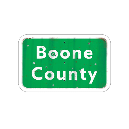 Boone County - 5" Sticker in the color: - Kaspers Tees