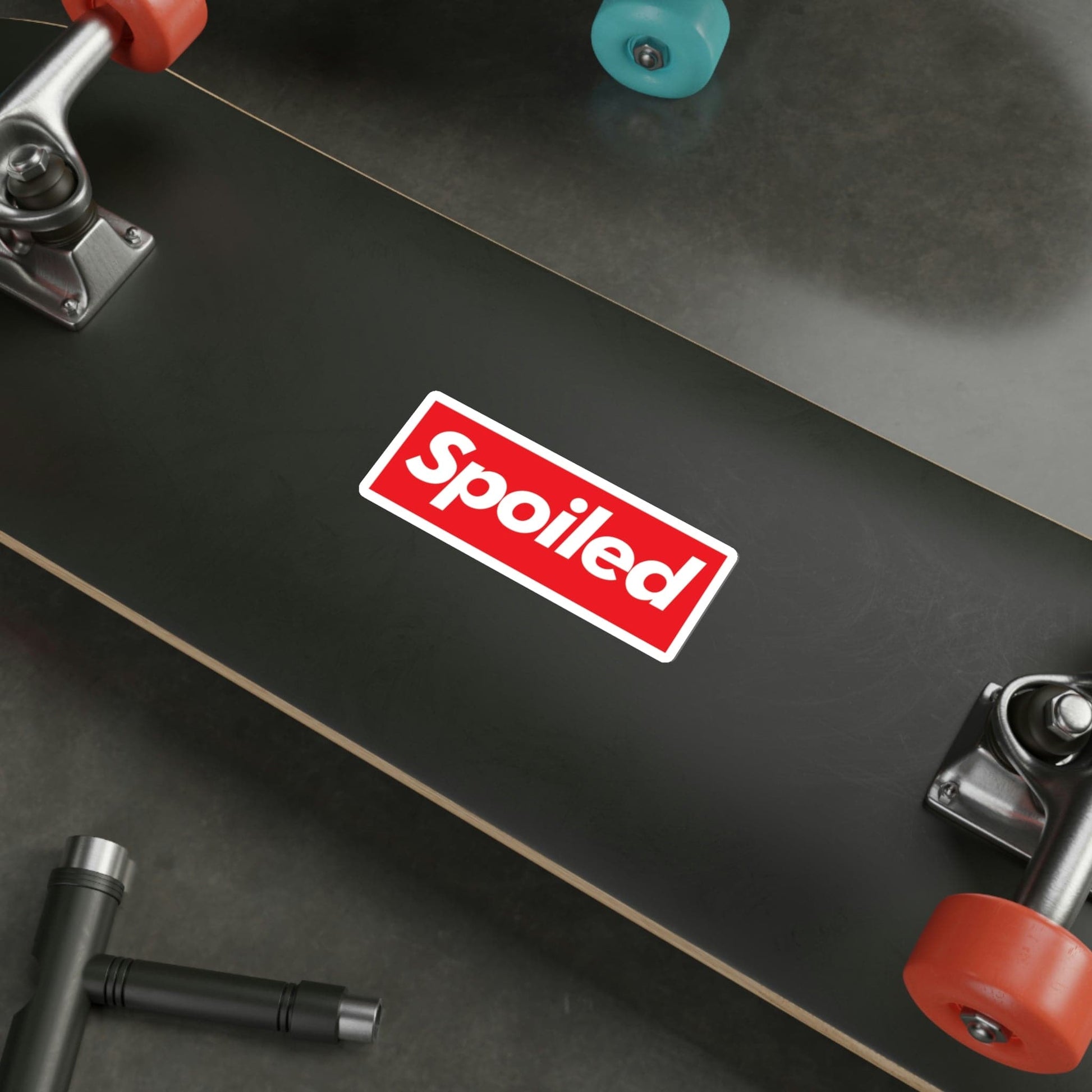 Spoiled - 5" Sticker in the color: - Kaspers Tees